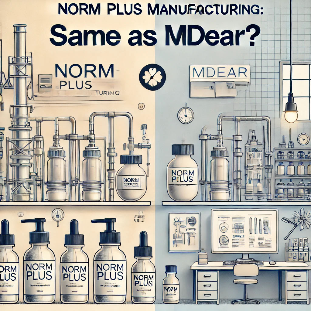 ノームプラスとエムディアは製造元が同じって本当？