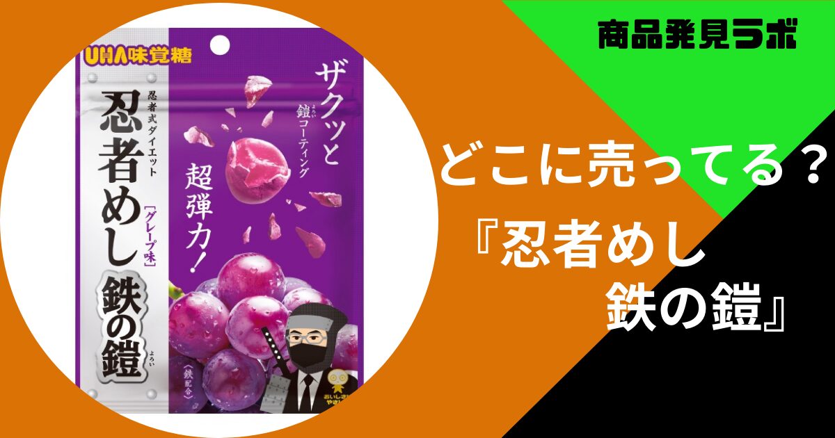 忍者めし鉄の鎧