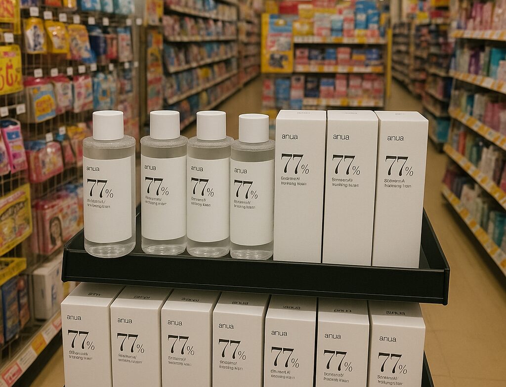 アヌア　化粧水　売り場