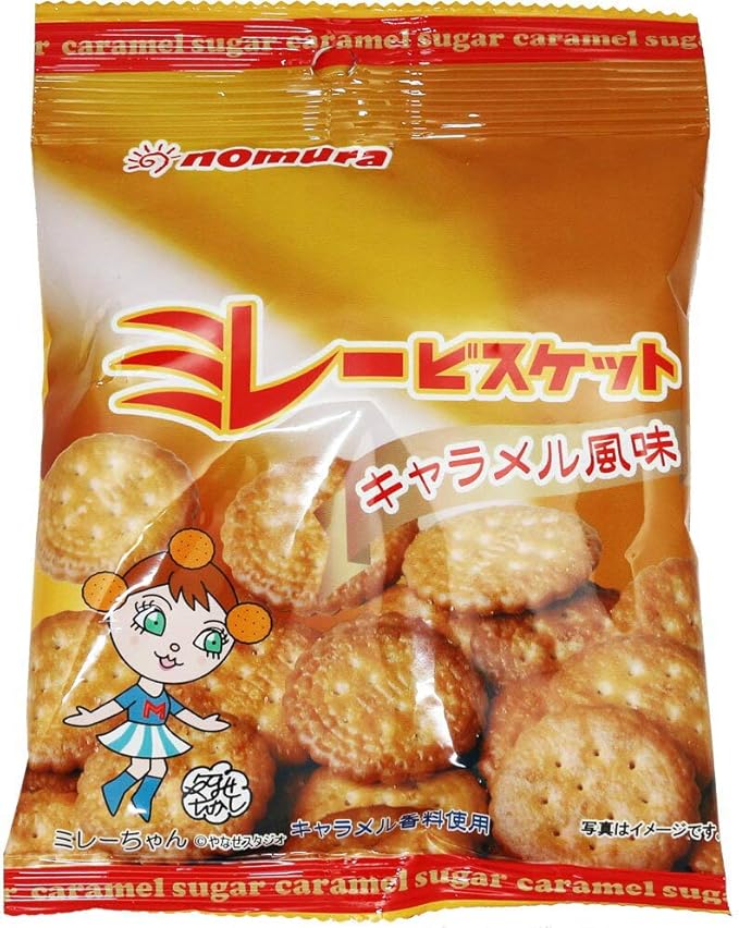 ミレービスケット　キャラメル風味