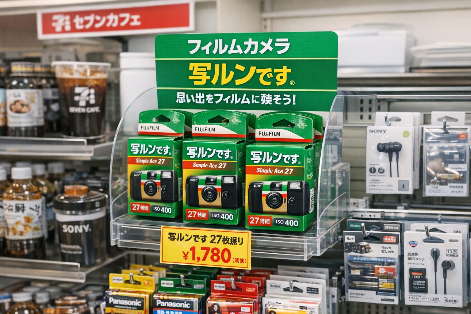 写ルンです セブン売り場