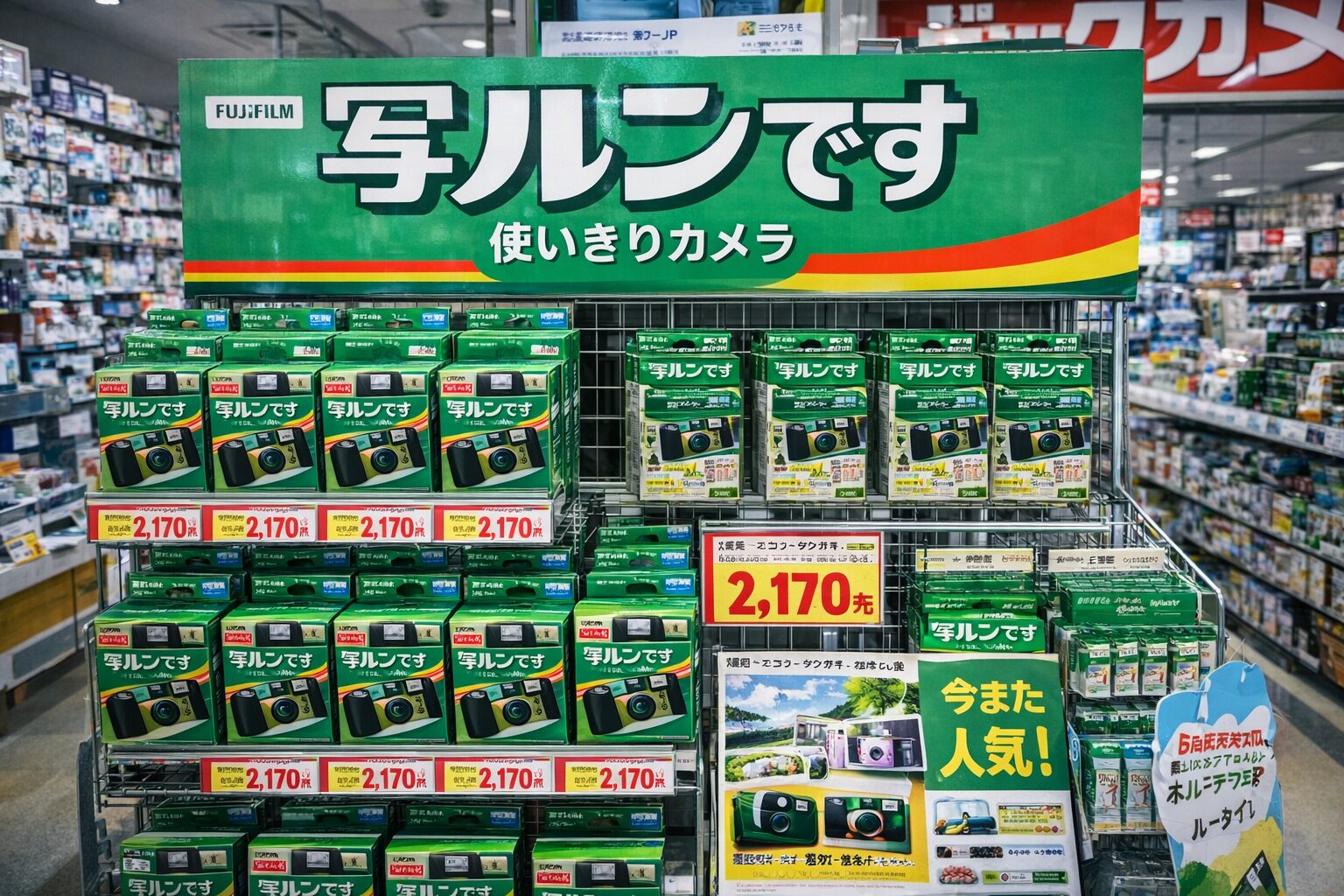写ルンです　売り場写真