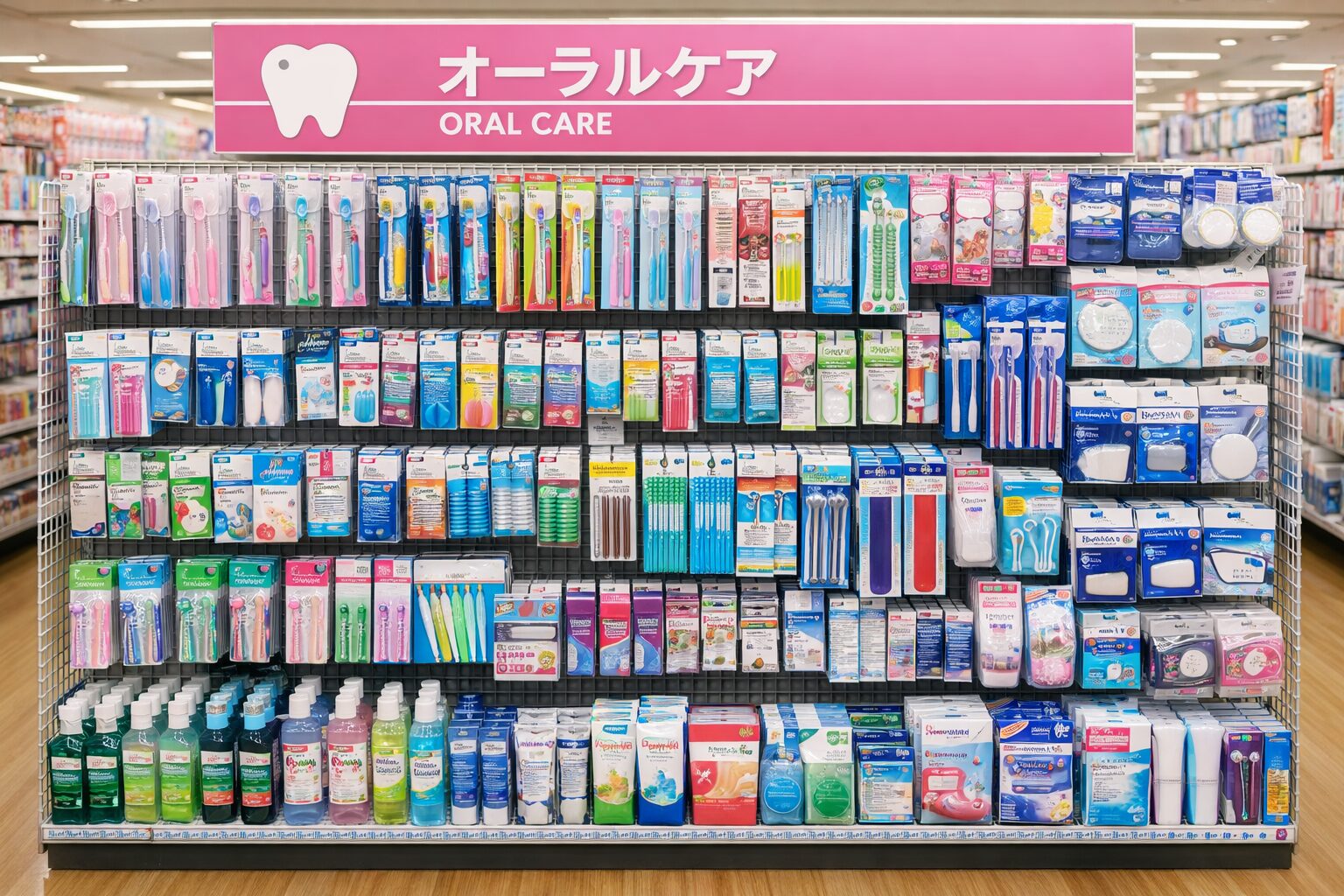 ダイソーオーラルケア売り場