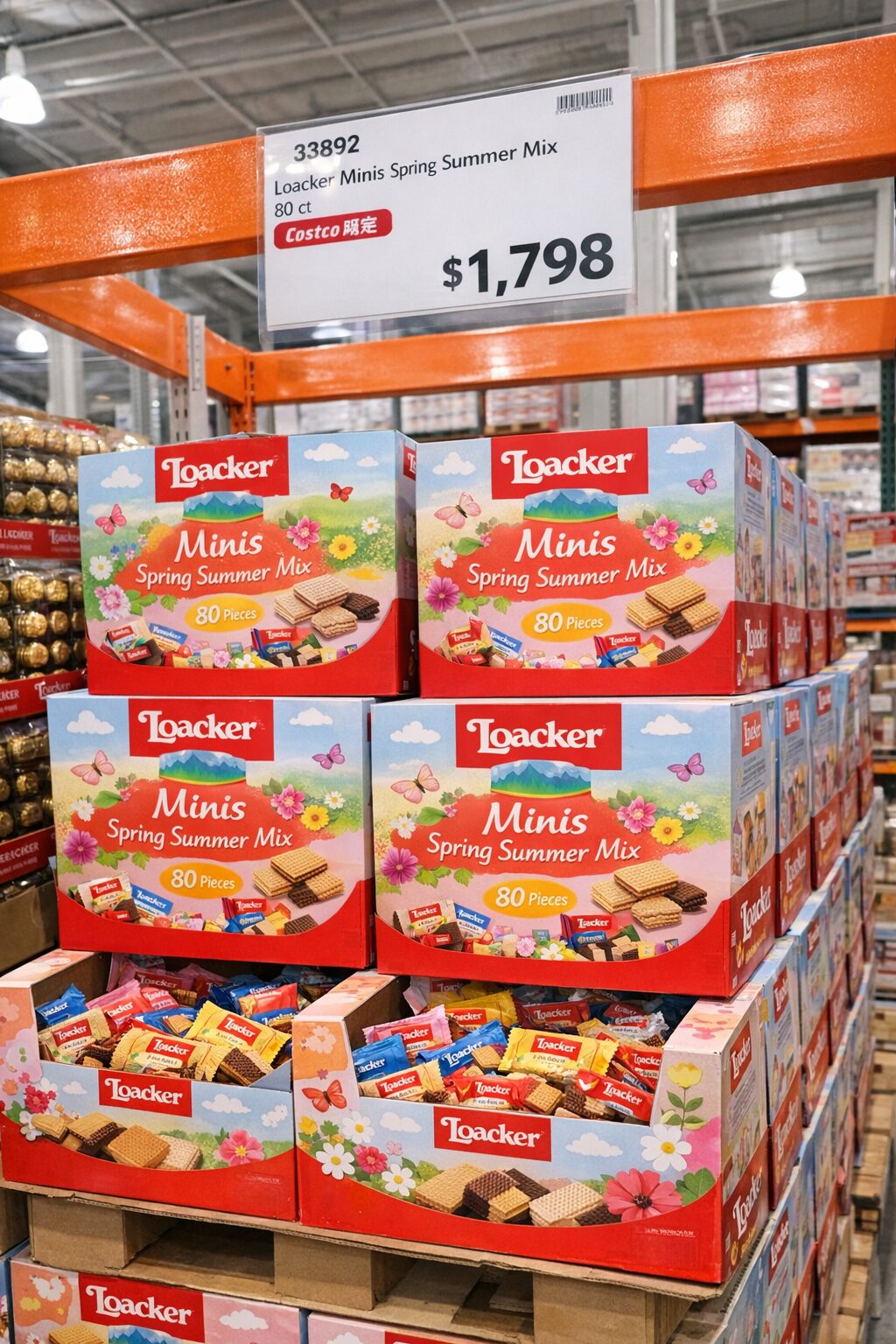 ローカーウエハース売り場写真