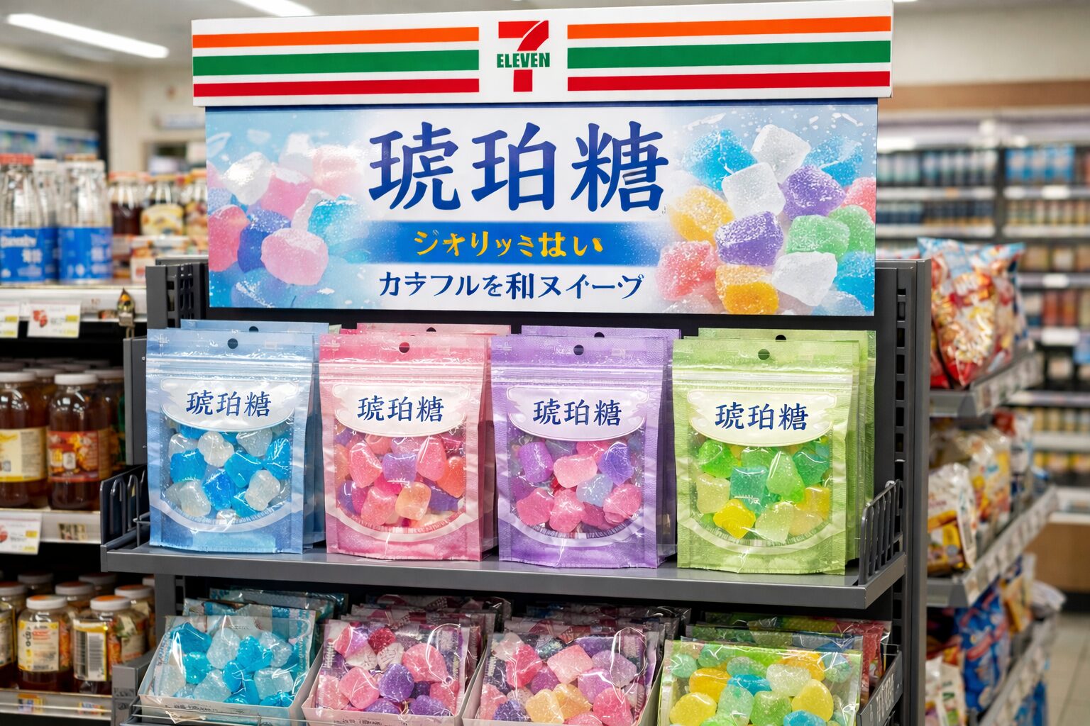 琥珀糖　セブン 