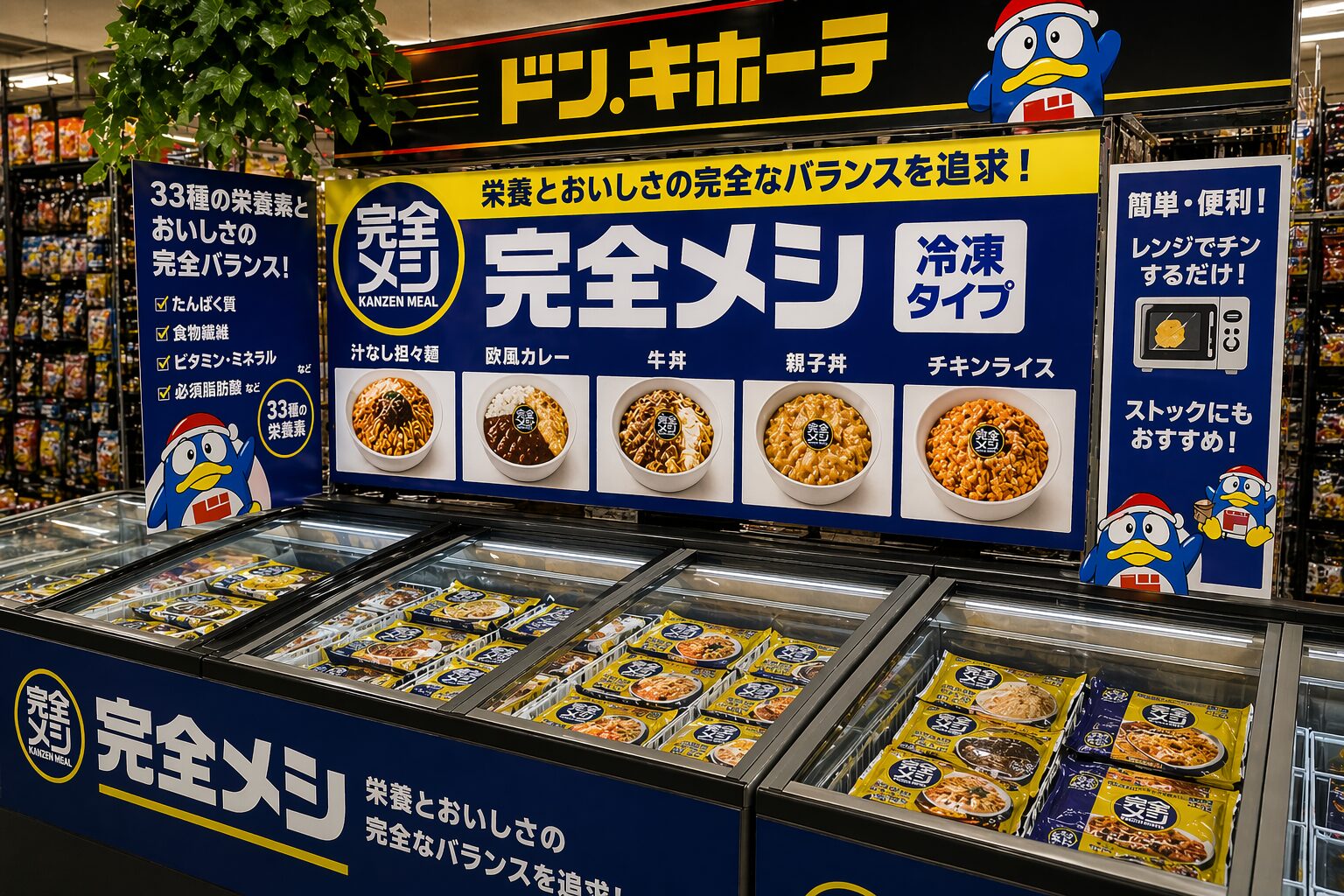完全メシ　冷凍　ドンキ