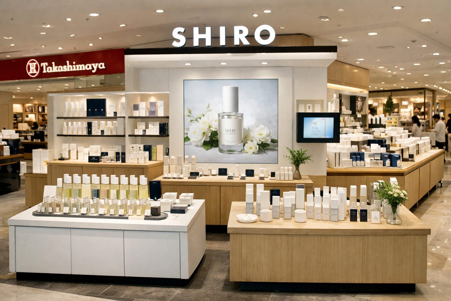 shiro香水　高島屋
