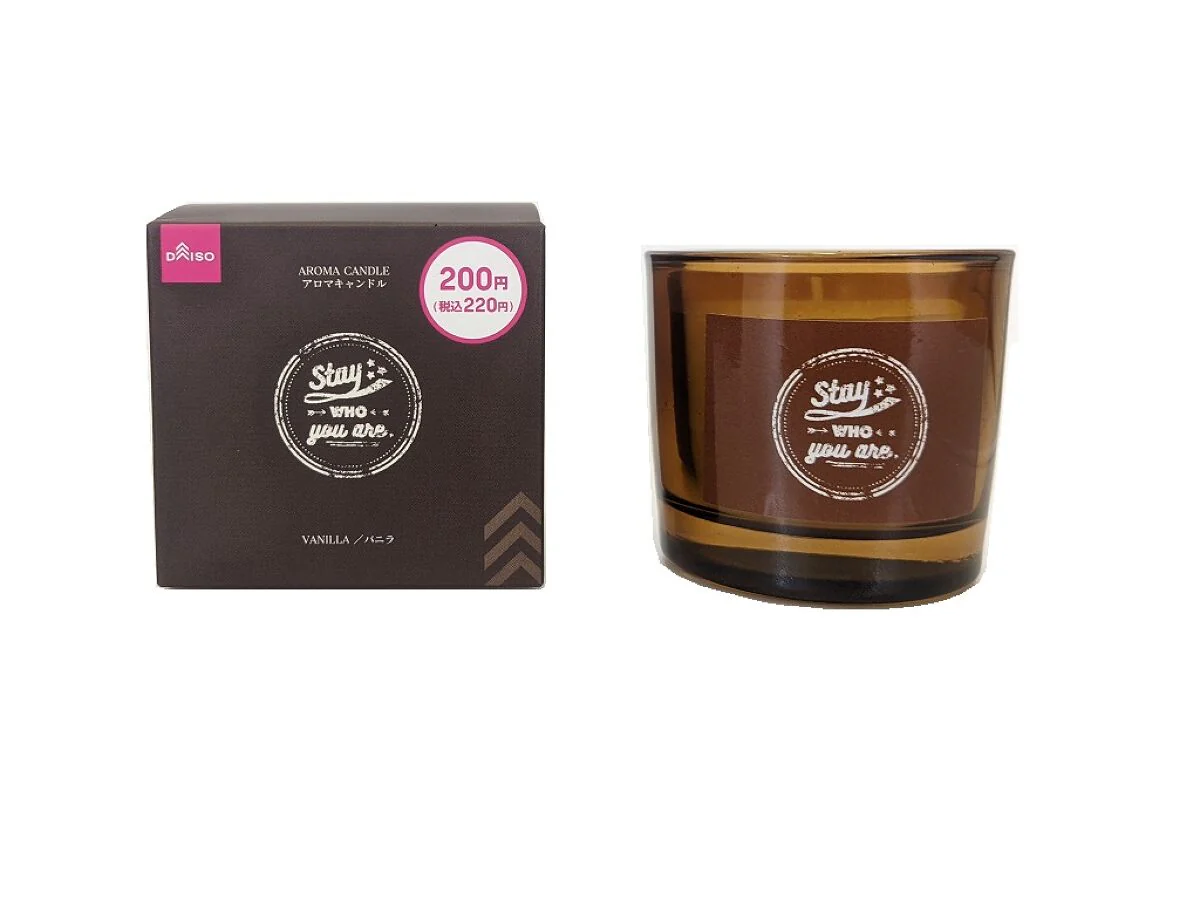 アロマキャンドル（バニラ）