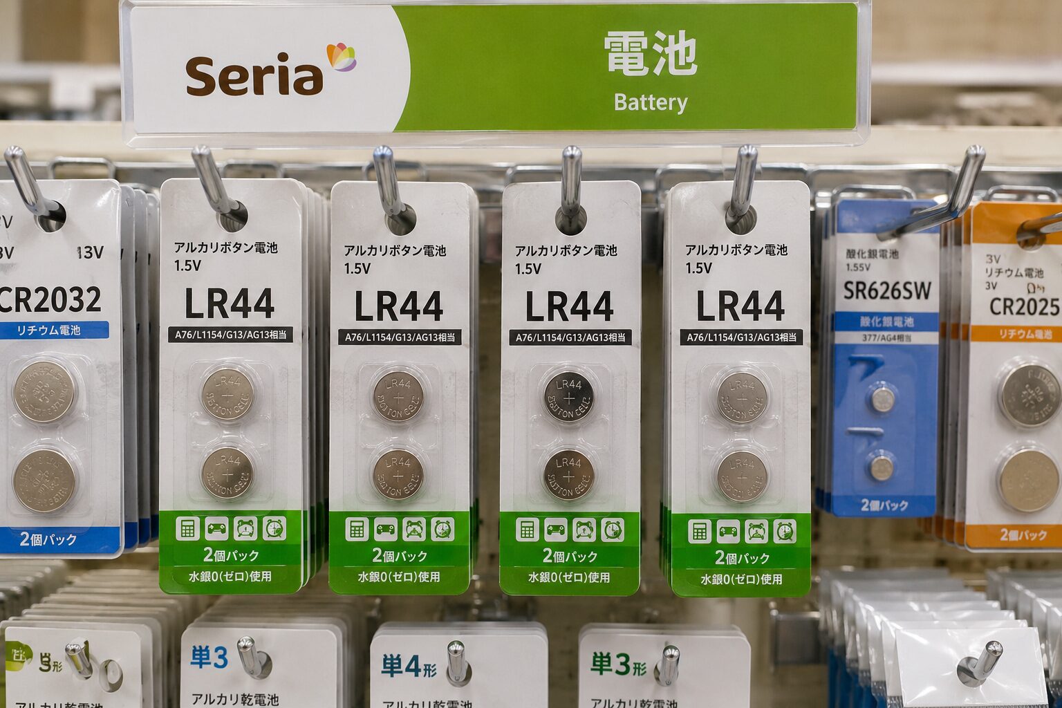 LR44 seria 売り場