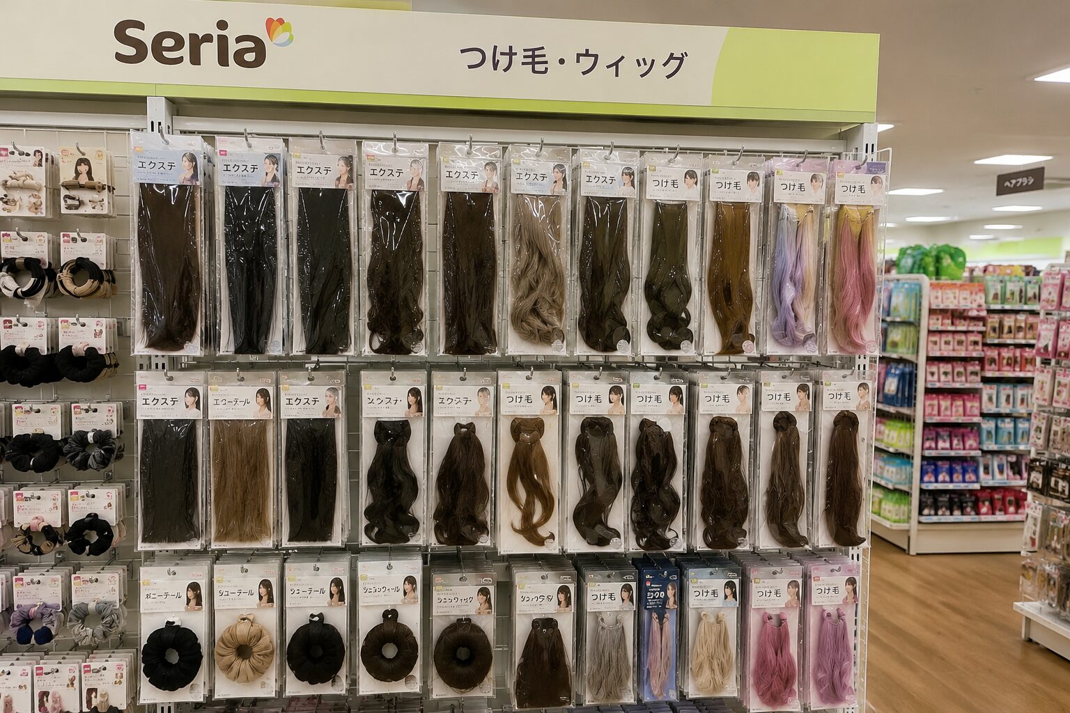 seria　つけ毛　売り場